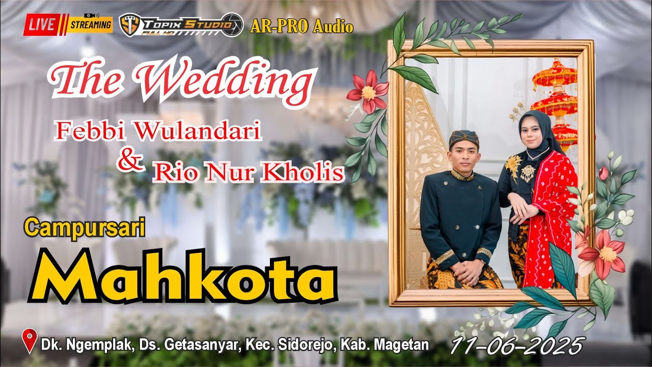 03 LIVE TOPIX STUDIO WULAN & RIO || MAHKOTA MUSIK || AR PRO AUDIO || GETASANYAR SIDOREJO MAGETAN