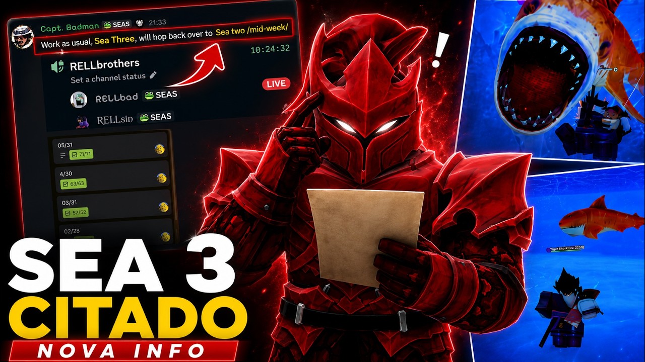 IS RELL SEAS CLOSER? NEW CHECKLIST REVEALED! (ROBLOX)