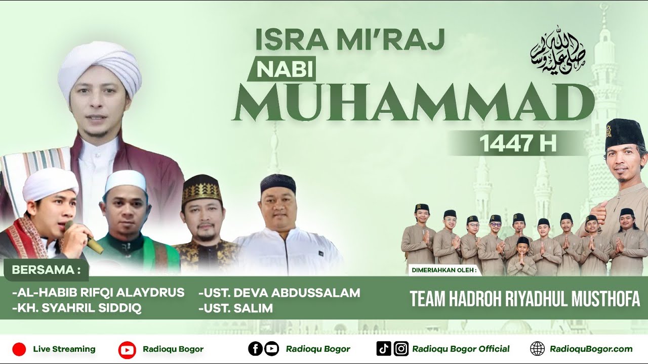 Habib Rifky Alaydrus | Isra Mi'raj Nabi Muhammad SAW | PT. Azkha Buana Pratama