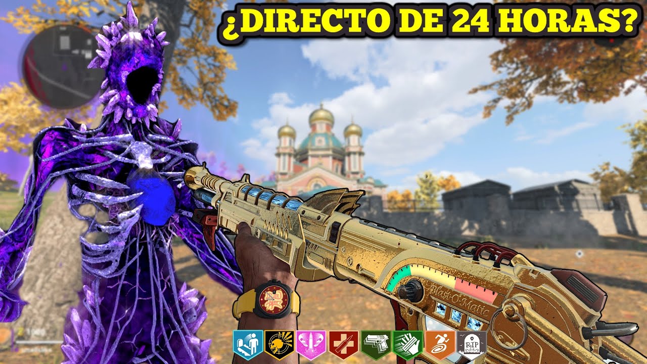 EL DIRECTO NO TERMINA HASTA COMPLETAR EL EASTER EGG DE OUTBREAK EN SOLO | COLD WAR ZOMBIES