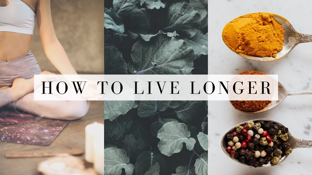 DAILY HABITS for LONGEVITY │ how to live longer and healthier  🌱