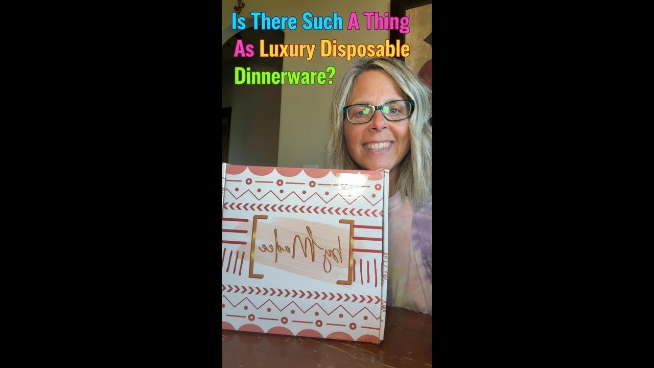 Wow! Luxury disposable dinnerware? | By Madee