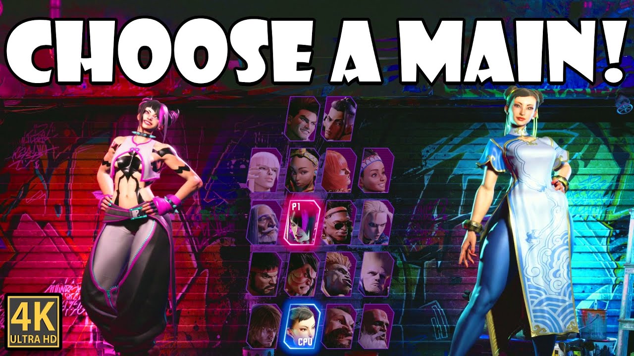 Street Fighter 6 - How to choose your Main Character! (NEWER VIDEO NOW LIVE!)