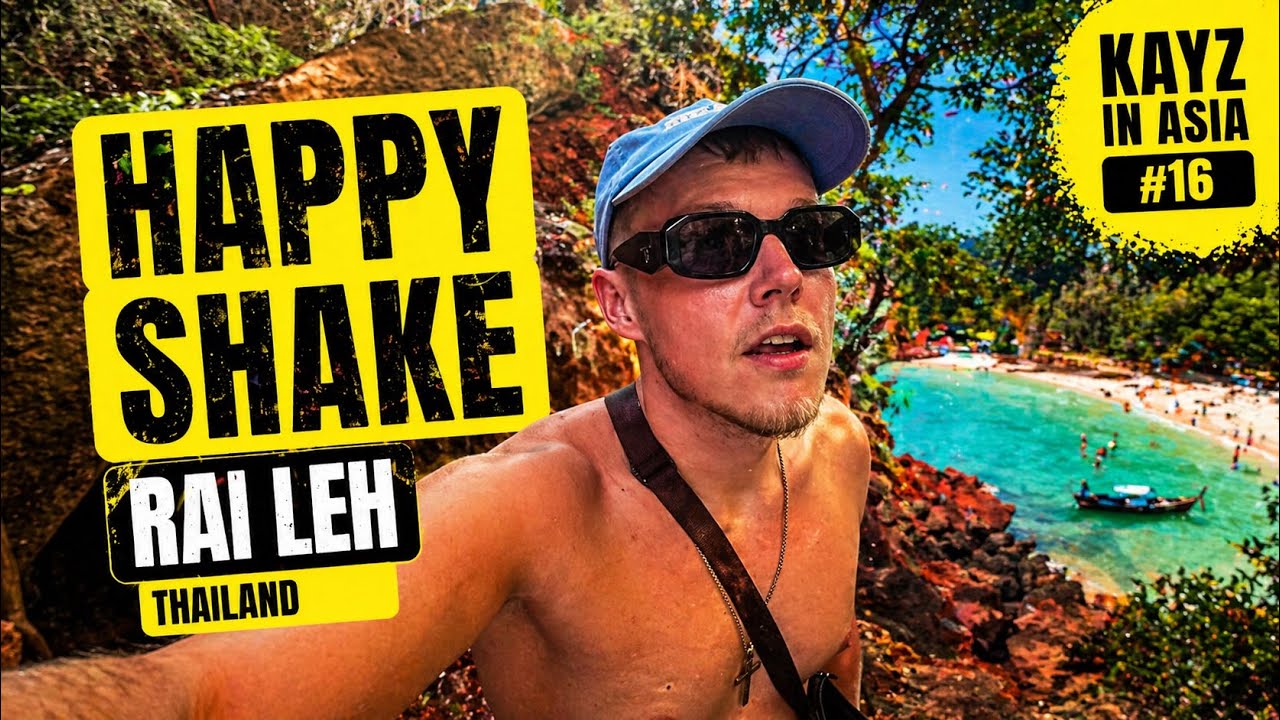 SELBSTEXPERIMENT 🍄 Magic Mushroom Shake auf Railay Beach | KAYZ IN ASIA #14