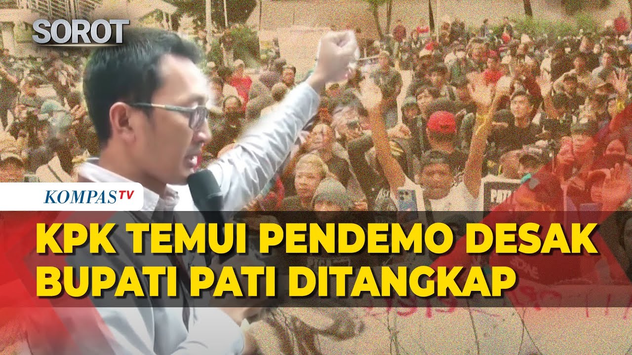 [FULL] Temui Pendemo Desak Bupati Pati Sudewo Ditangkap, KPK: Penyidikan Masih Berproses