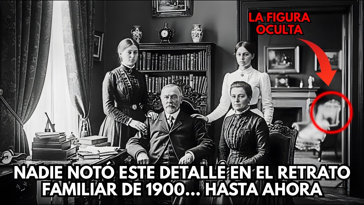 Retrato Familiar de 1900 Encontrado — La Curadora Revela un Descubrimiento Perturbador 😱📸