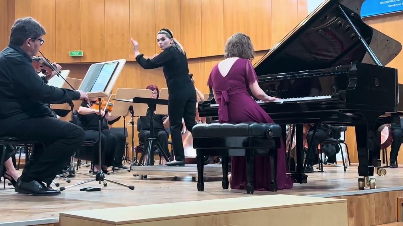 W.A.Mozart - Piano Concerto No.20 in D minor, I movement (Iskra Atanasova - Mitush, 18.6.25 Sofia)
