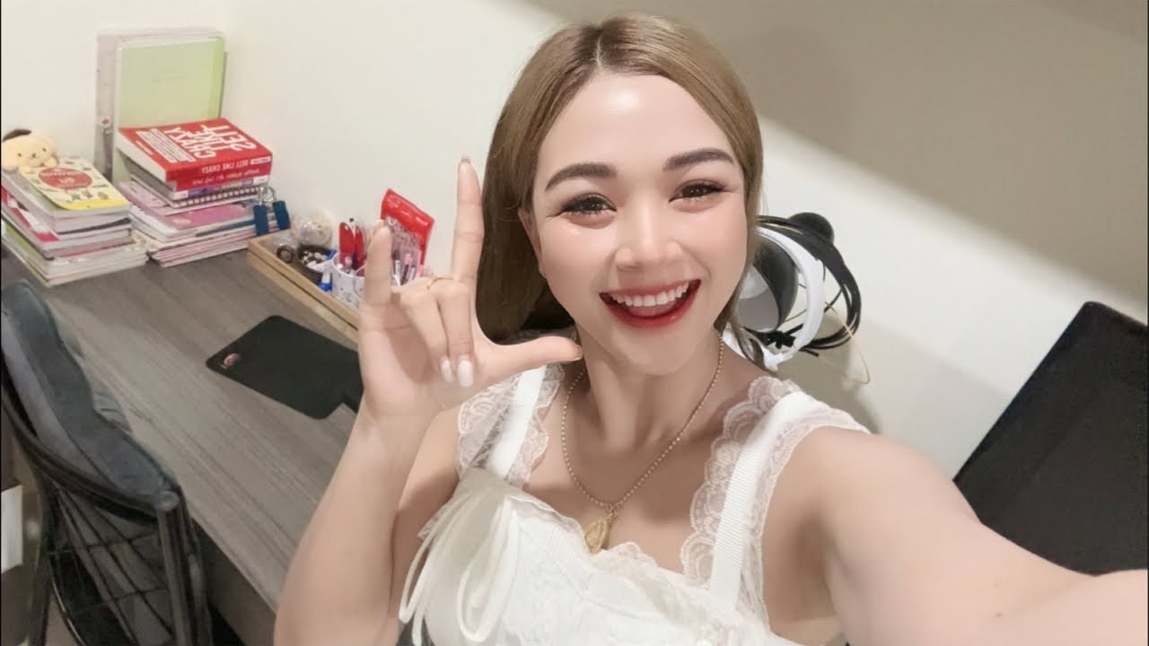 LIVE Street Cafe! - 1 Day of My Work On a Beautiful Day ☺️ PloySai Coffee Lady in Bangkok Thailand