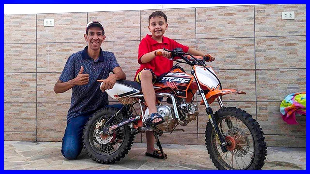 FIZ UMA SURPRESA PARA UM INSCRITO QUE ANDA DE MINI MOTO