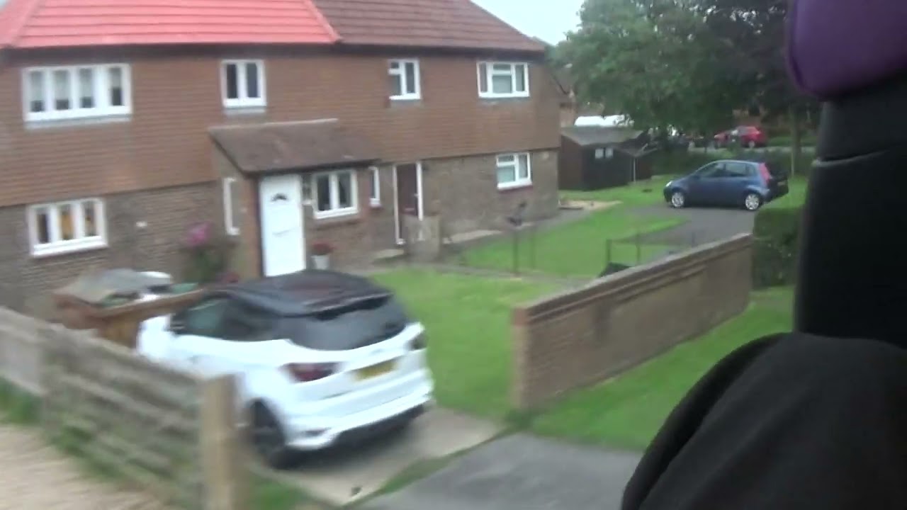 Foxy having a ride on Brighton and Hove bus route 28 in East Sussex, 5th June 2022 pt1