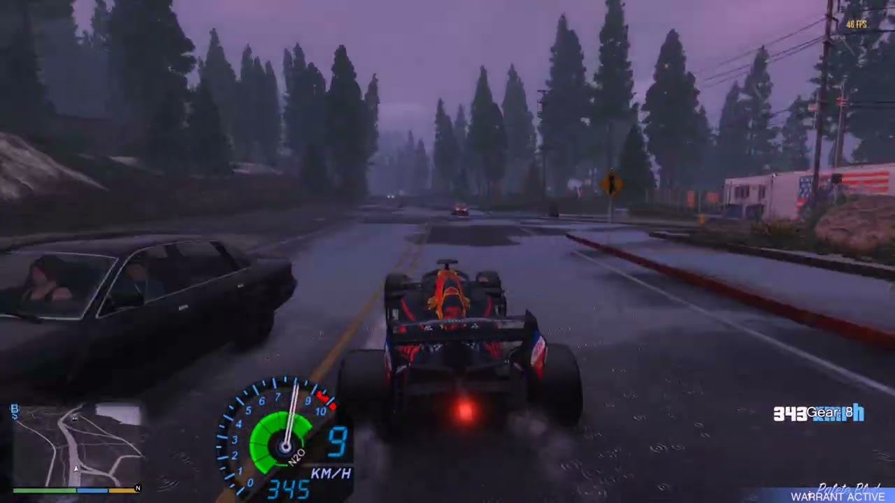 Grand Theft Auto V. F1 Redbull