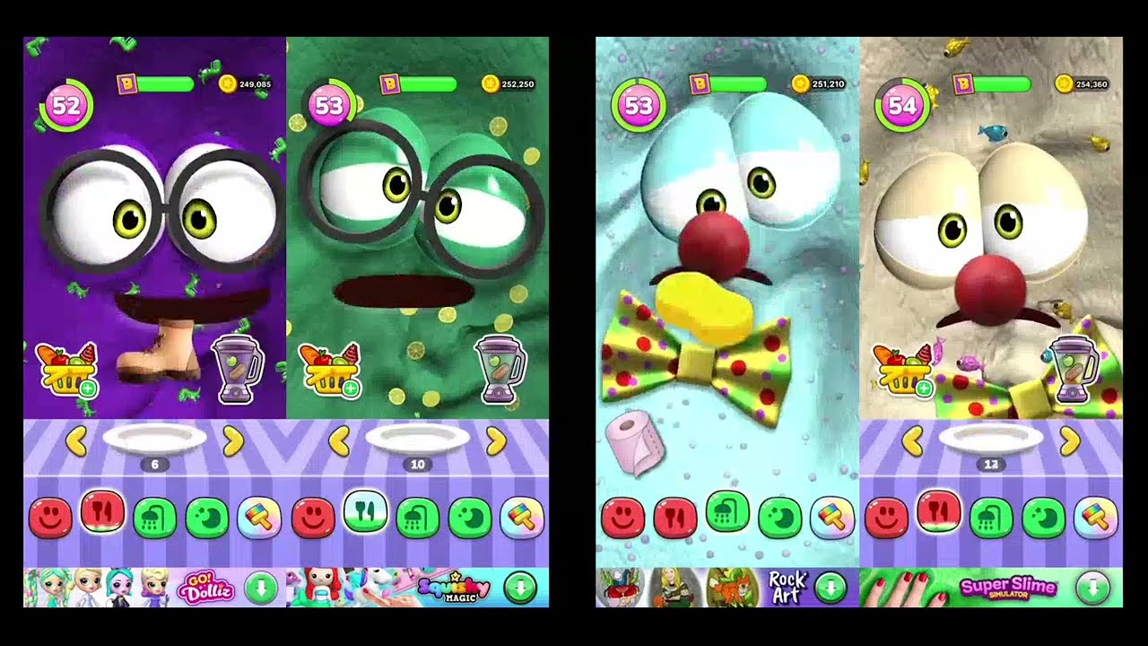 BRUNO My Talking Slime Pet Vs BRUNO My Talking Slime Pet gameplay | Android game