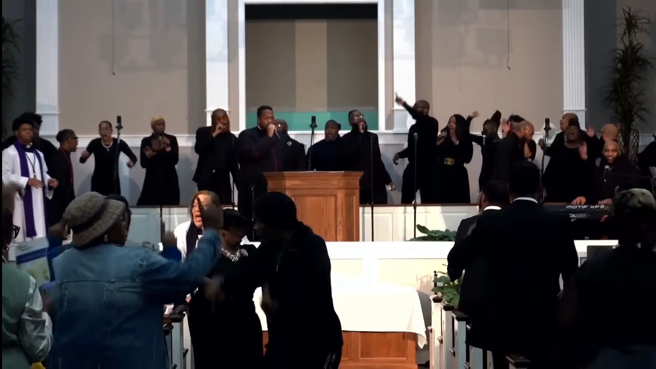 Quinton Elliott and Bishop Brandon Jacob’s, took us to church