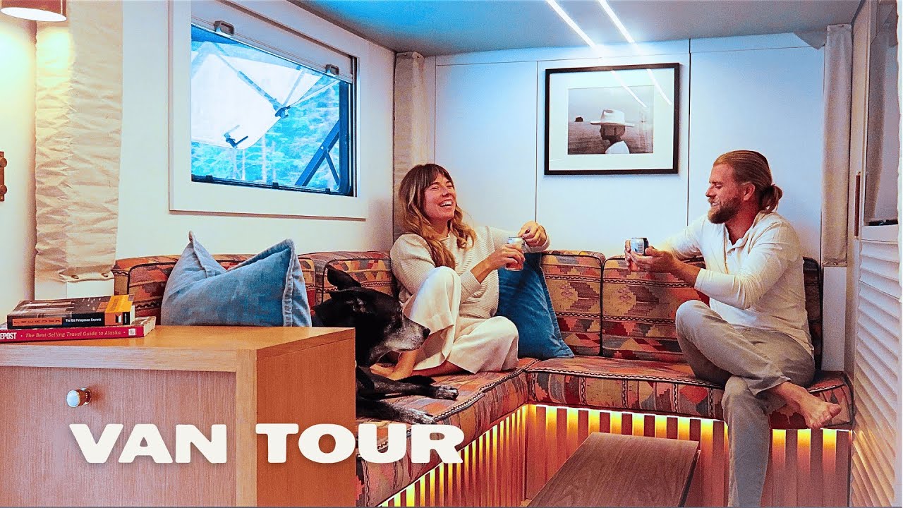 Luxury Meets Adventure | Full Interior Tour of Our Cozy Off-Grid Van