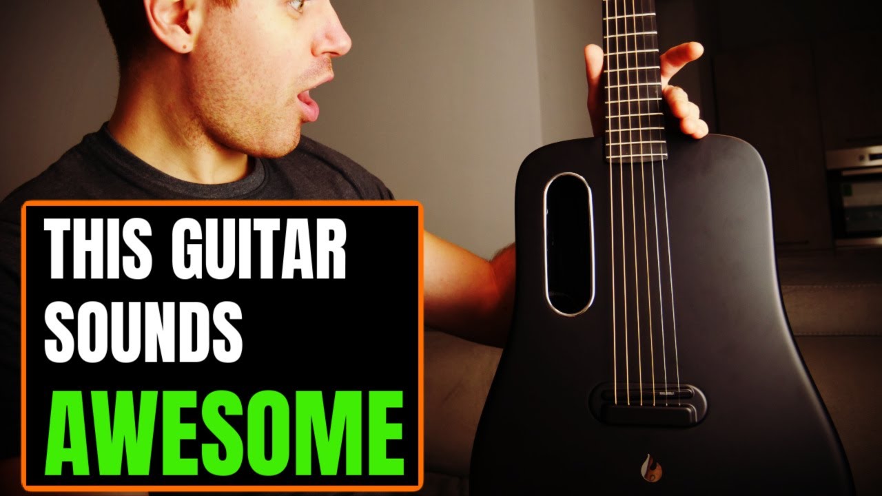 This Carbon Fiber Guitar Has it ALL! ... Beautiful Built-in Effects!