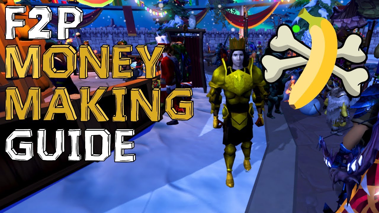 Runescape 3 F2P Money Making Guide Bones to Bananas
