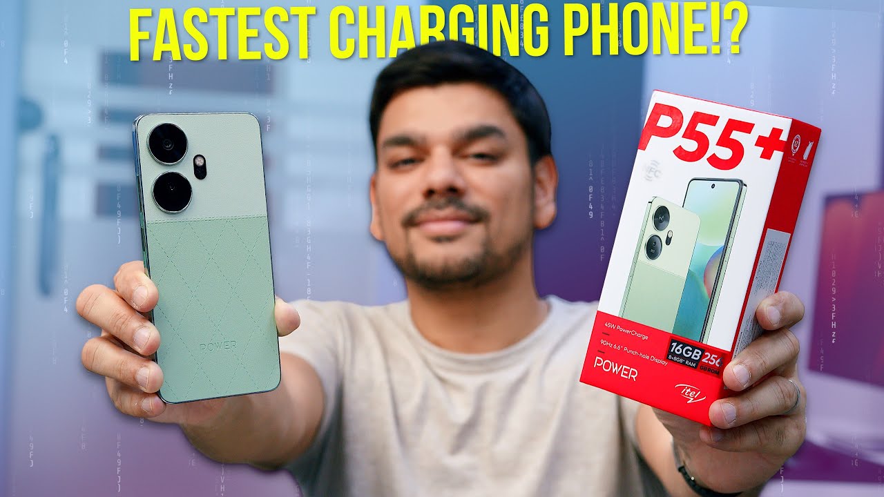 itel P55+ Unboxing | Fastest charging phone in Rs.32,999 ⚡️