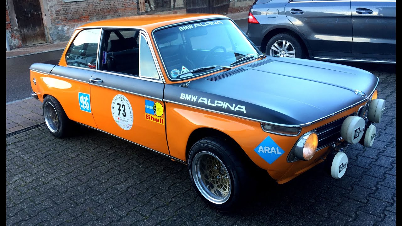 BMW 2002 ti Alpina - Motorlauf kalt mit Schmiedekolben