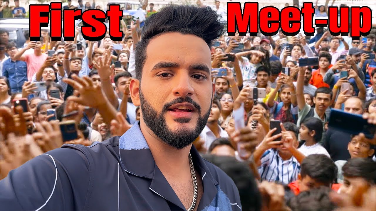 Abhishek ka first meetup in Delhi