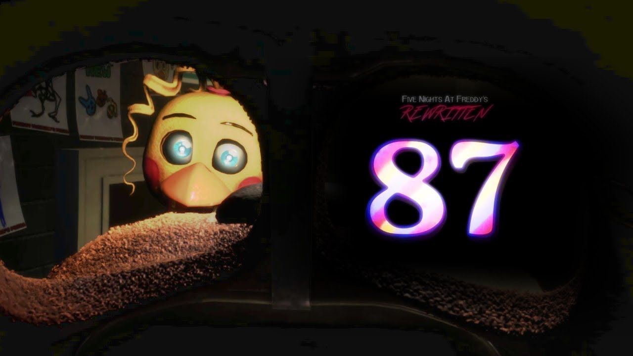 First time playing FNAF Rewritten 87