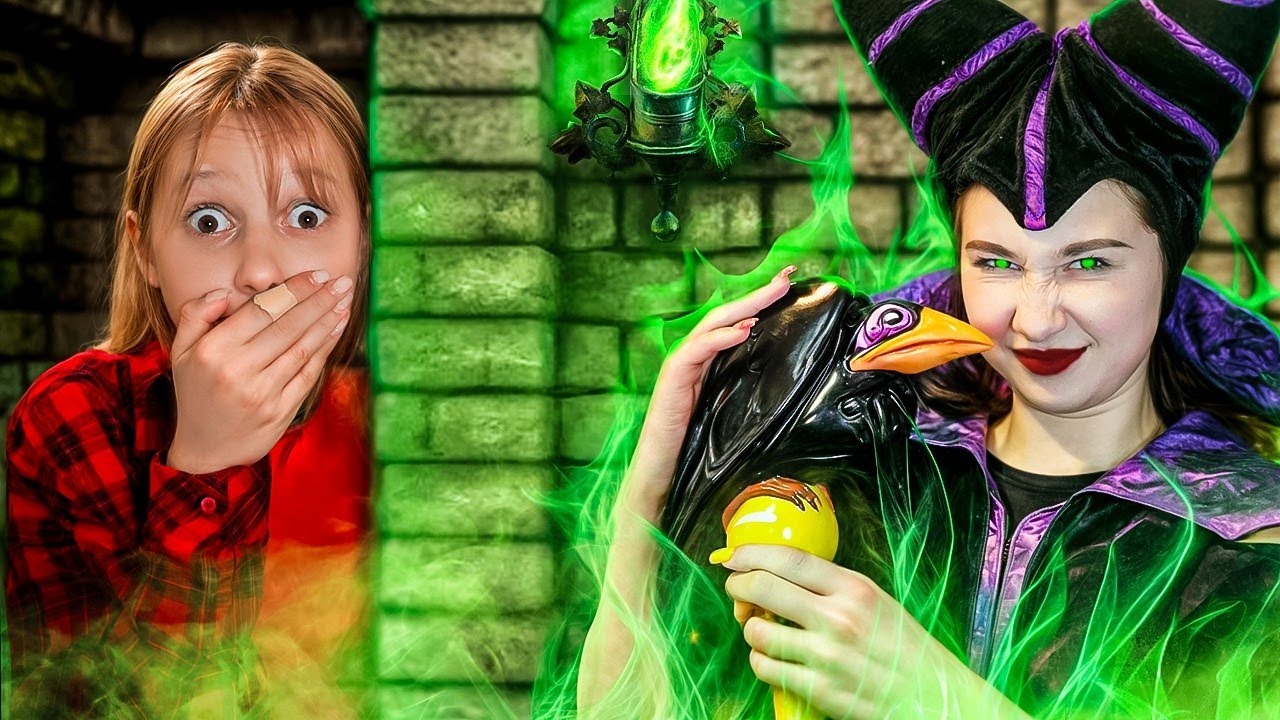 MALEFICENT a való életben! Miért jött a BOSZORKÁNY Amelka házába? Ijesztő történetek tinédzsereknek