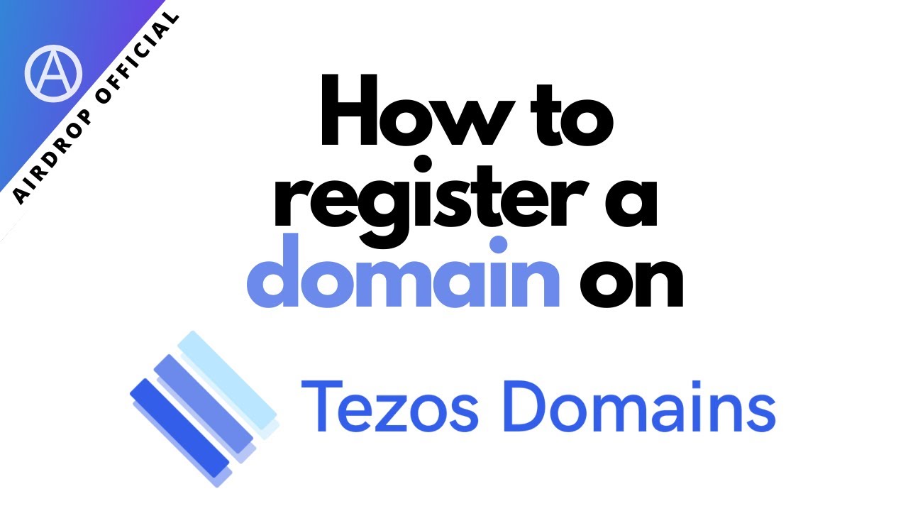 How to register a domain on Tezos and a dive into features of tezos domains