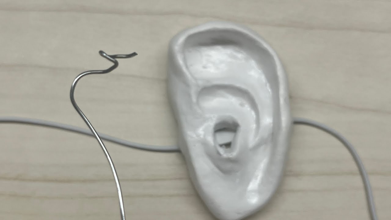 ASMR そこらへんにあったワイヤーでカリカリ| Ear cleaning with a wire???