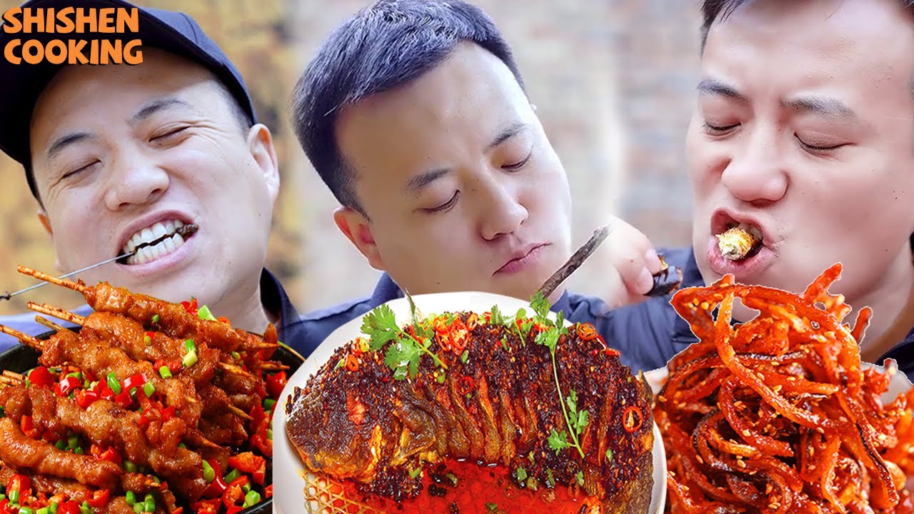 Wow!Barbecue everything| Chinese Food Eating Show | Funny Mukbang ASMR