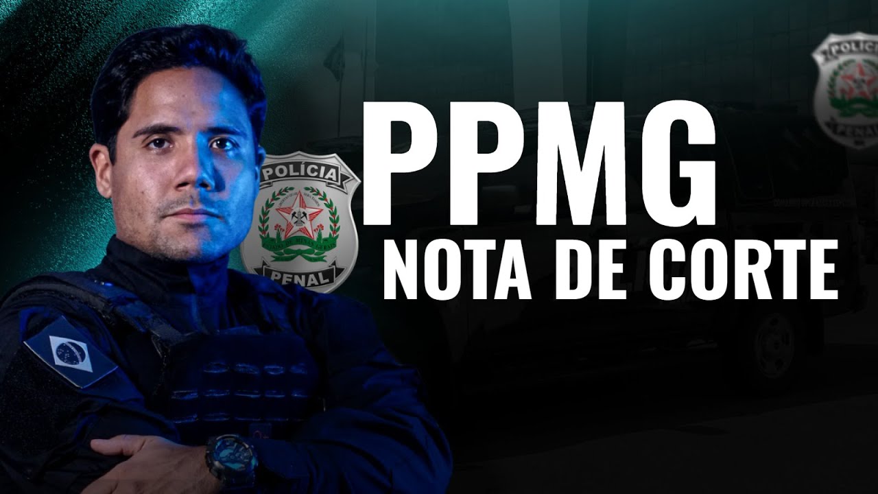Concurso PPMG: 1º análise de nota de corte, banca AOCP