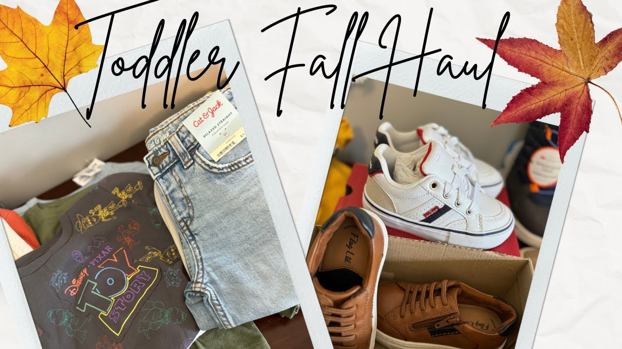 2024 Fall Toddler Boy Clothing Haul | Target, H&M, Gap, Old Navy & Dillards 💛🧡🤎