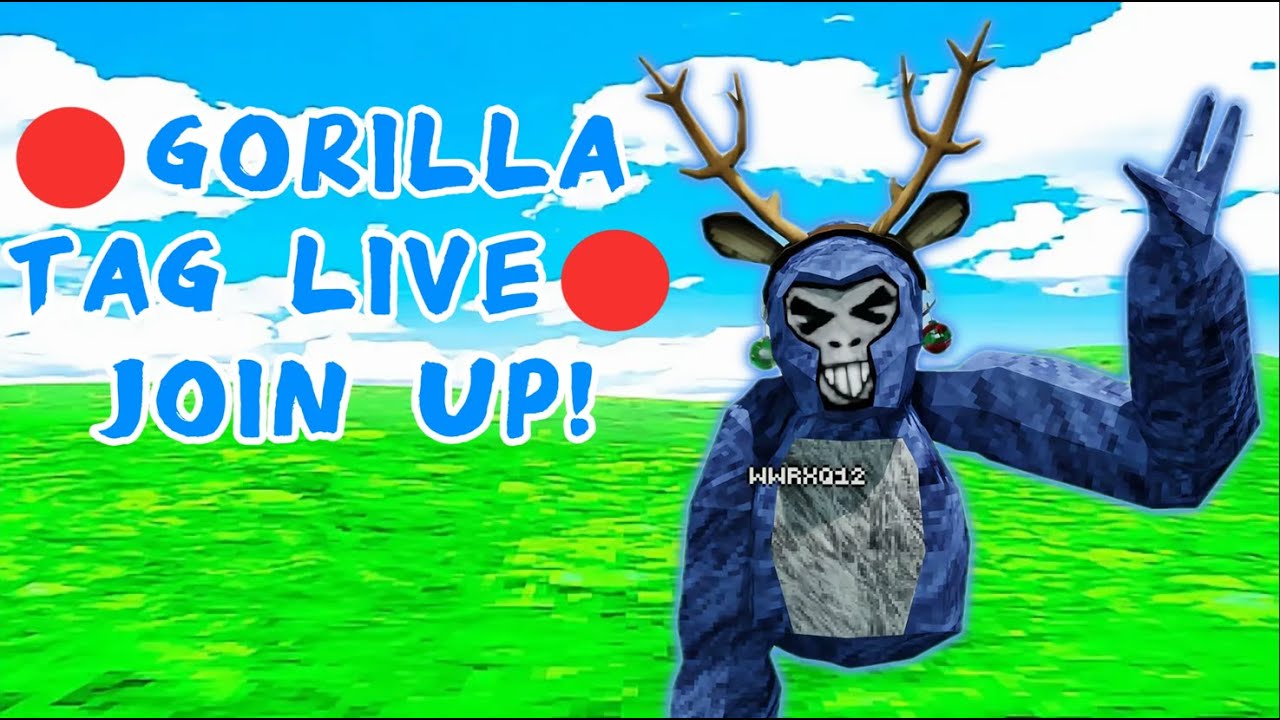 JOIN ME IN GORILLA TAG