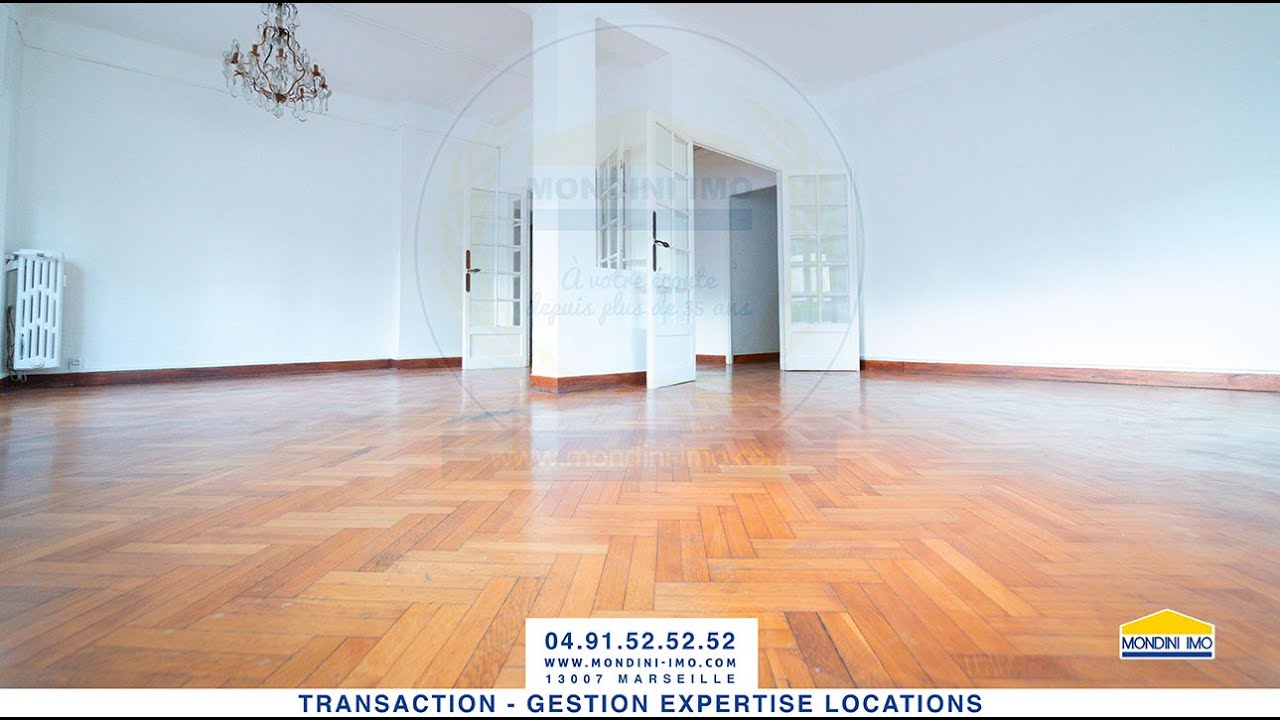 LOCATION - T5 - 100m² MARSEILLE (13008) - secteur : PARADIS