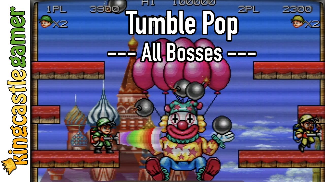 Tumble pop - All Bosses