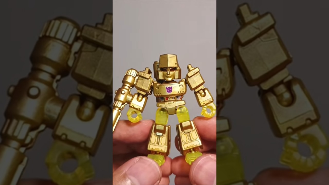 Brilliant Megatron! Blokees Transformers G1 Defender Version Vol 03 Blindbox Action Figure Build