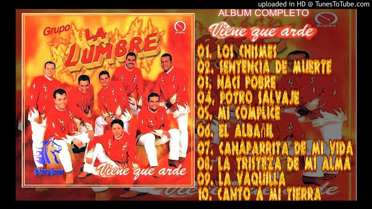 VIENE QUE ARDE [ALBUM COMPLETO] - LA ORGULLOSA LUMBRE DE TEJUPILCO, M&Egrave;X.