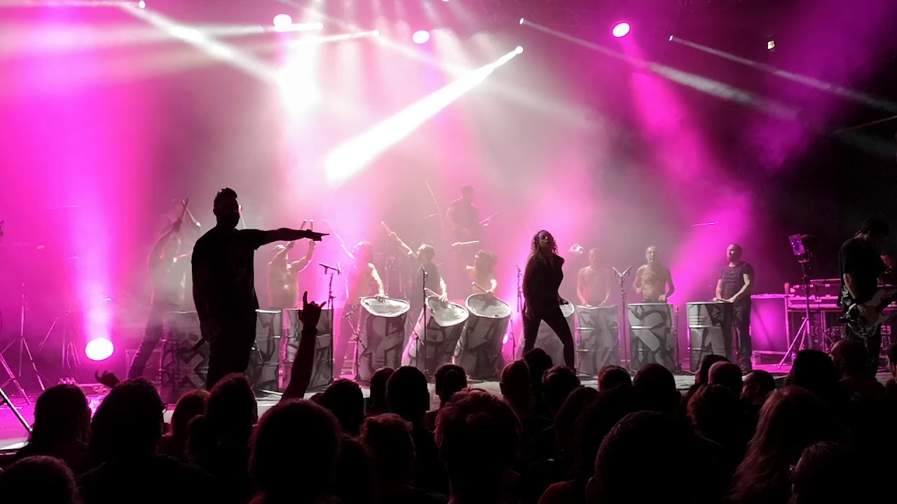 Les Tambours du Bronx - The Day Is My Enemy ft. Apolline Magnet/David Cancel (Le Transbordeur)