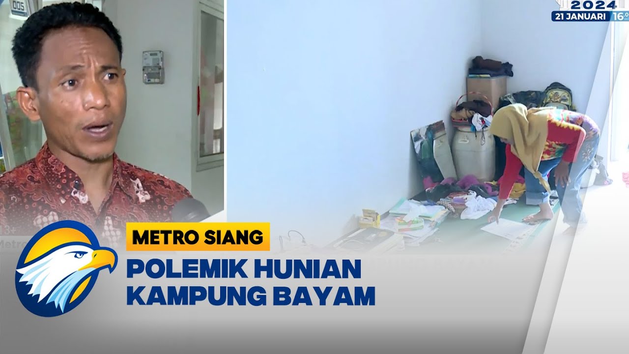 Polemik Hunian di Kampung Bayam