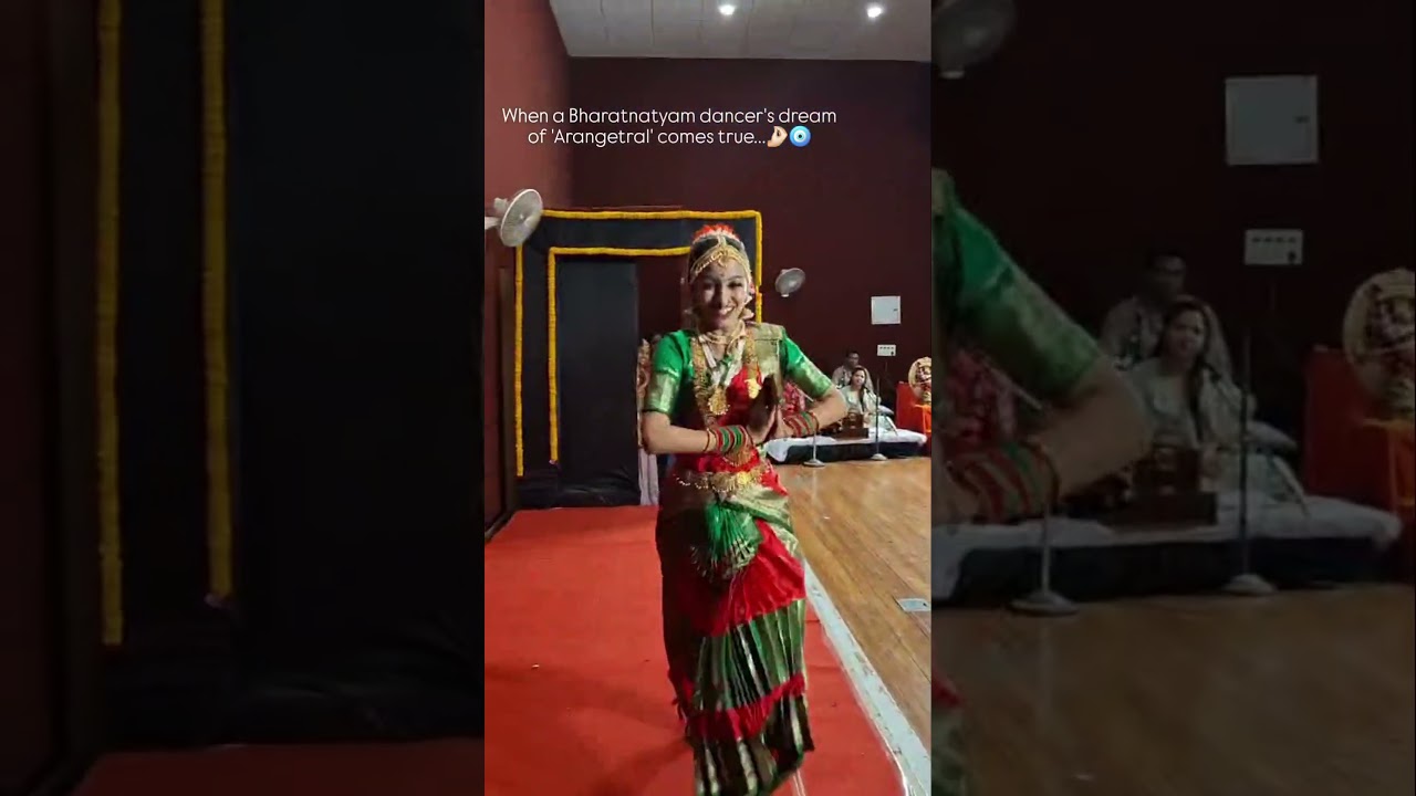 20th April 2025, A big day of my life 🫶🏻🥹❤️🤌🏻 #bharatnatyam #arangetral #classical #dance #2025