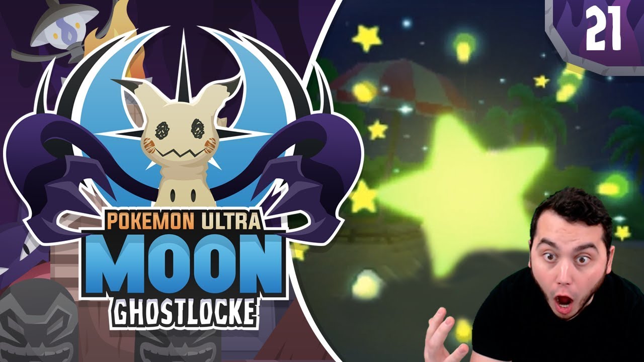 UNEXPECTED SHINY! CRAZY LUCK Pokemon Ultra Sun and Moon GhostLocke Walkthrough w/ aDrive! Ep 21