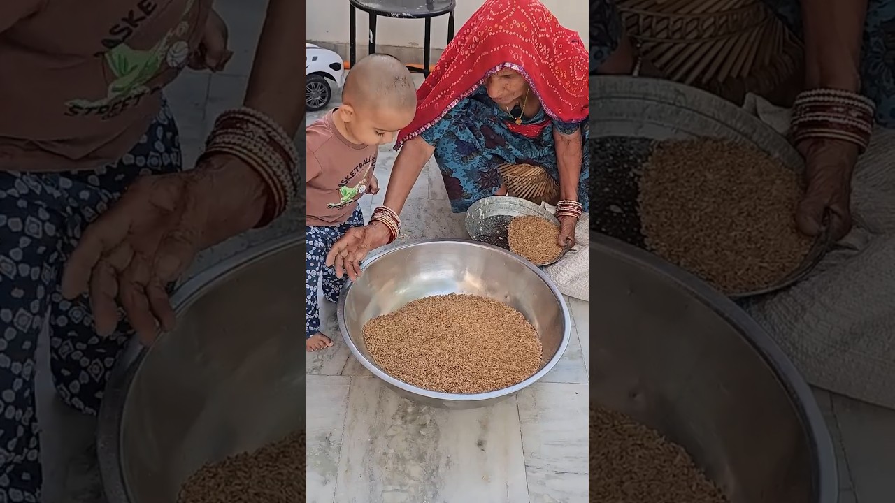 Dadi hui vaani se pareshan.