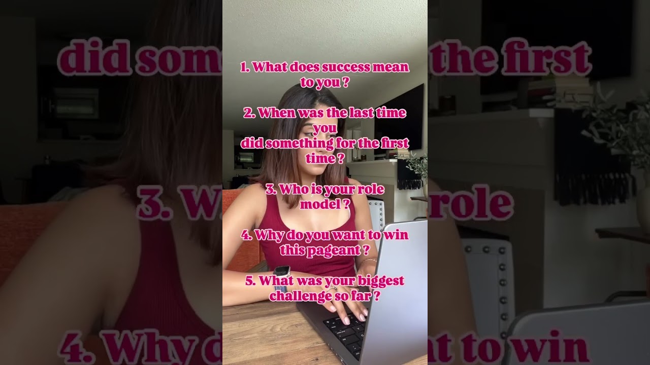 Audition Questions to Expect - Femina Miss India #feminamissindiaauditions