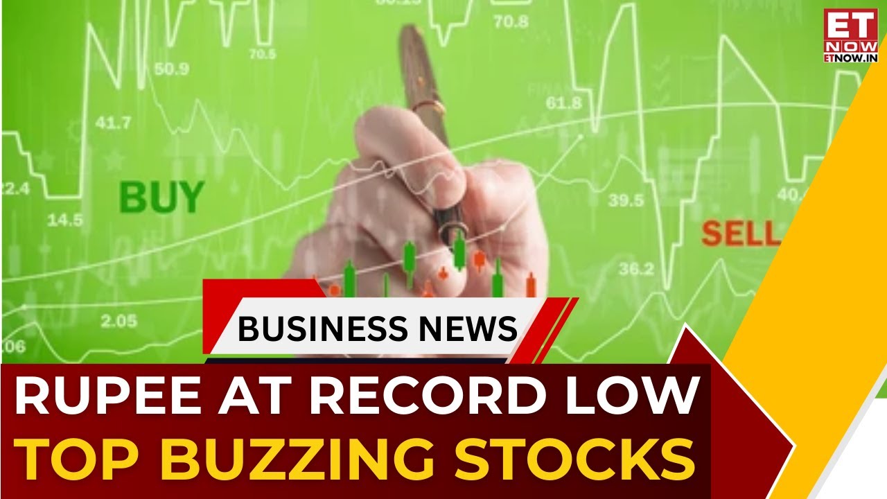 Rupee Hits New Record Low | Big Moves in DCM Shriram, Indigo, Tata Steel & More | Business News
