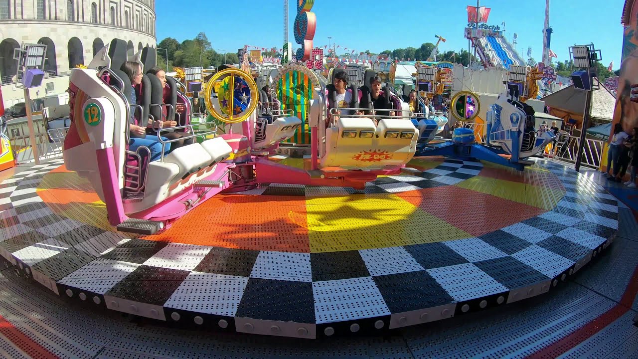 Alle 6 Kirmes Fahrgeschäfte Karussell Volksfest Nürnberg 2019 Offride