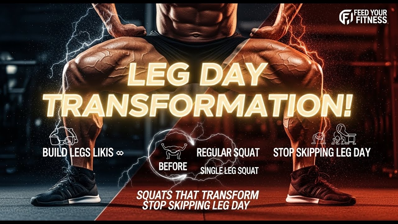 Stop Skipping Leg Day – 3 Moves That Actually Build Size & Strength