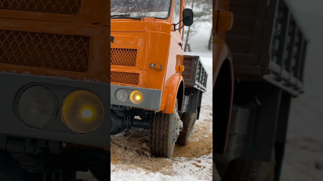 Polski RC Star 244 4x4 | Zimowy wypad na poligon | Model 1:10