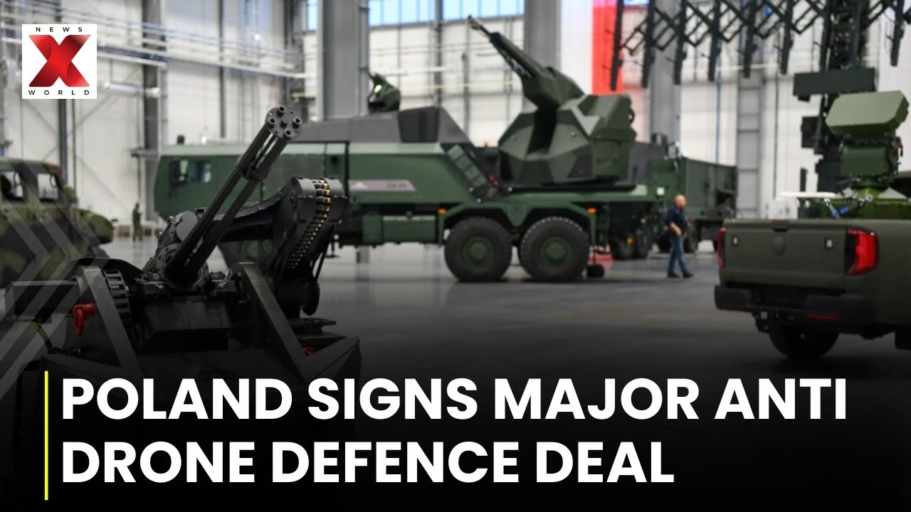 Poland signs anti-drone defence pact with Norway’s Kongsberg | NewsX World