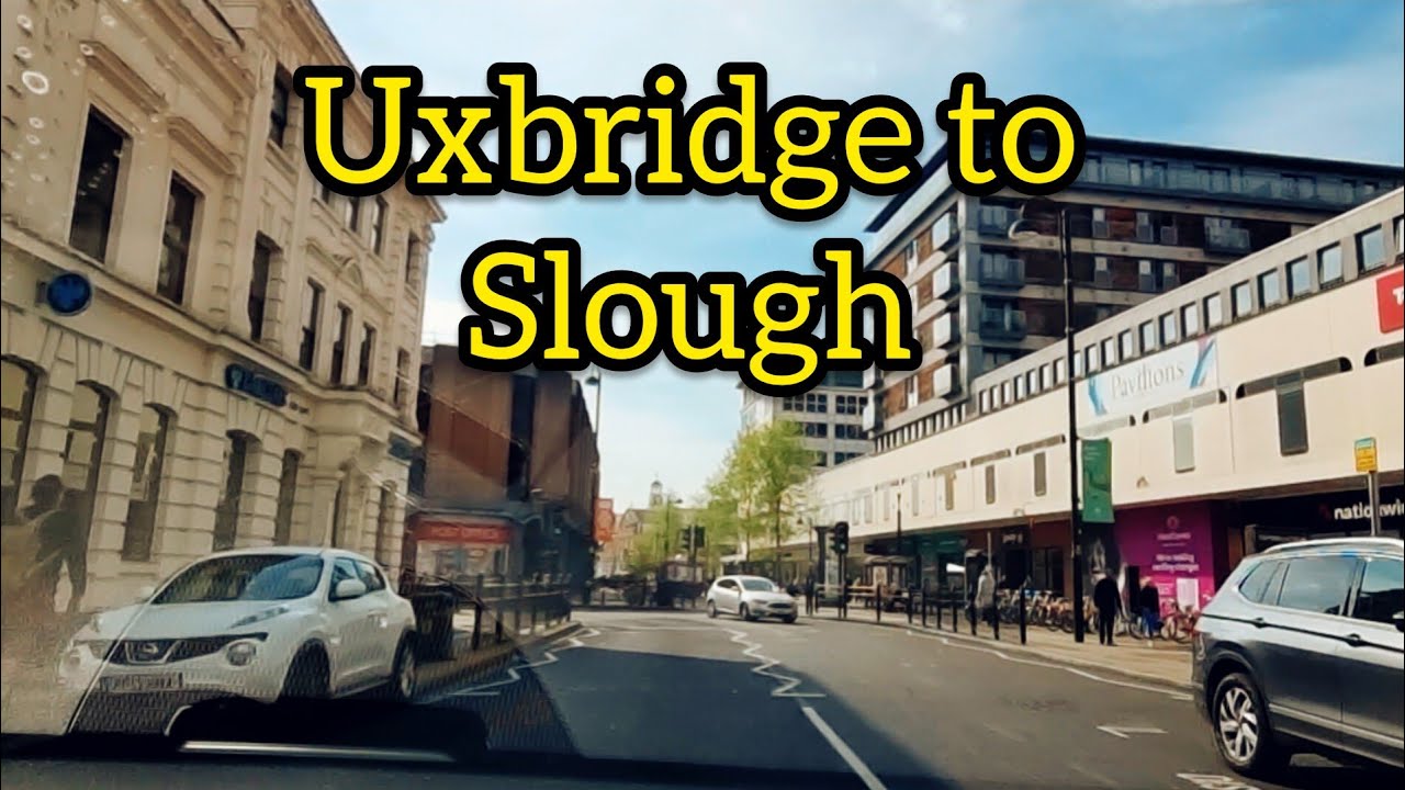 Uxbridge to Slough - Dashcam Driving Video