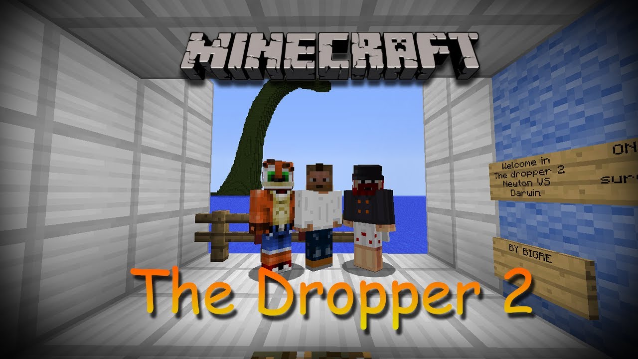 Minecraft The Dropper 2 Ep 1 - كم نحن ممثلون