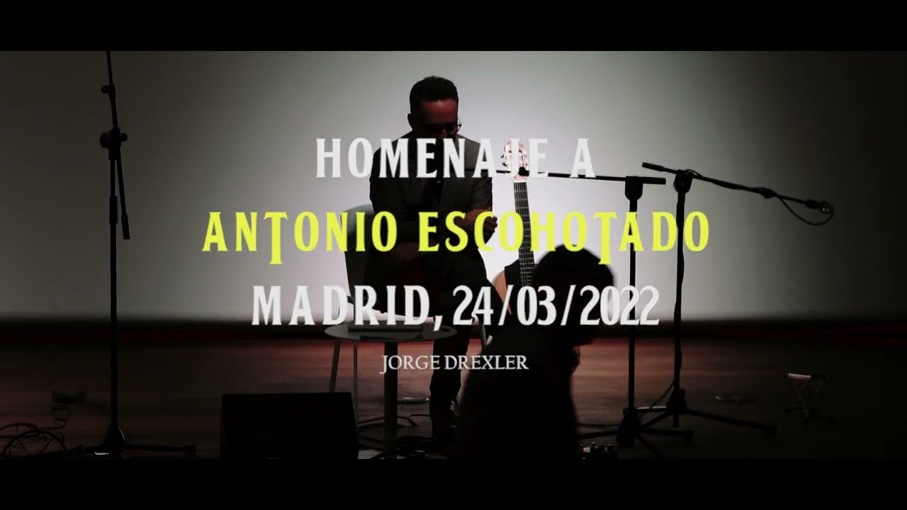 Jorge Drexler despide a su amigo Antonio Escohotado interpretando Suzanne, de Leonard Cohen (Acto 5)