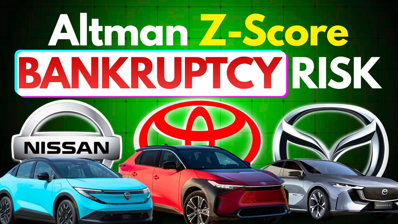 Wskaźnik Altmana Z-Score właśnie uszeregował 26 producent&oacute;w samochod&oacute;w pod kątem ryzyka bankructwa